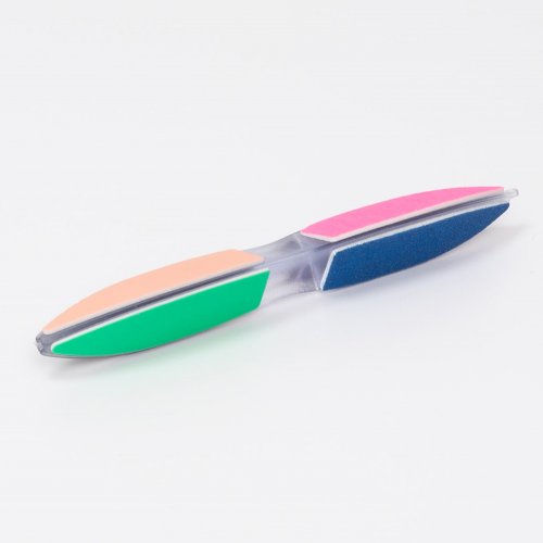 Buffer unghii, profesional, 6 fete, triunghiular, Zinger