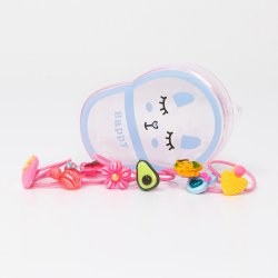 Elastice par, fetite, Set Happy