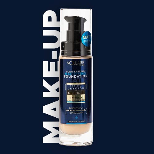 Fond de ten, Vollare, cu minerale, 703 honey , 30ml