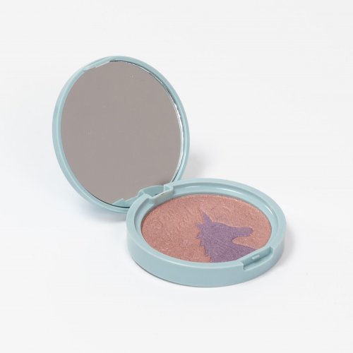 Iluminator Unicorn, Amber & Purple, Set cu Oglinda