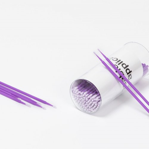 Microaplicatoare/ Microbrush, Ultra Fine, Set 100buc, Mov