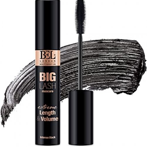 Rimel Big Lash Mascara Extreme Length and Volume, Alungire si Volum, Bel London, Negru Intens, 13.5ml