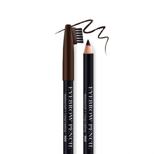 Creion de sprancene rezistent la transfer, Bel London Eyebrow Pencil 302 Waterproof, Saten Natural, 0.78 gr