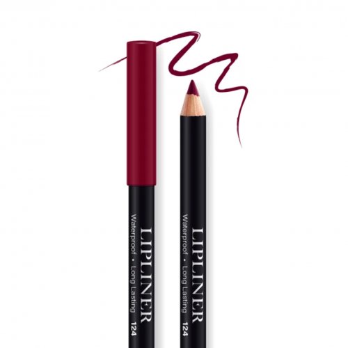 Creion contur de buze rezistent, Bel London Lip Liner Long Lasting, 124, 0.78gr