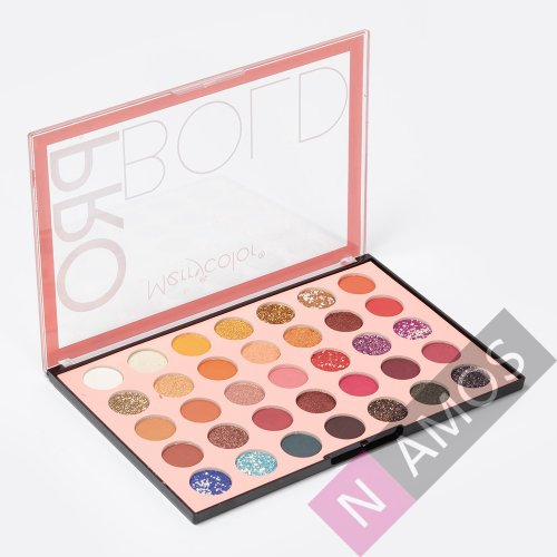 Paleta machiaj profesional, Pro Bold Color, 35 de culori