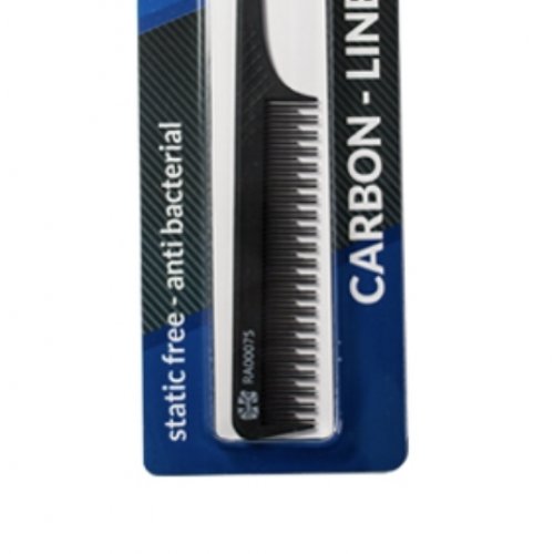 Pieptene profesional Carbon Comb Line Ronney, 075,  216 mm
