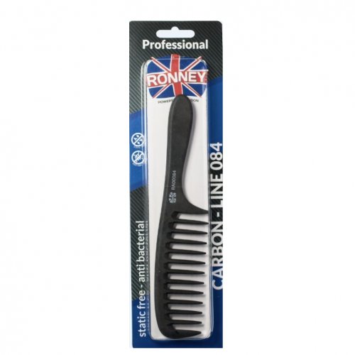 Pieptene Profesional Carbon Line, 084, Lungime 205 mm, Ronney