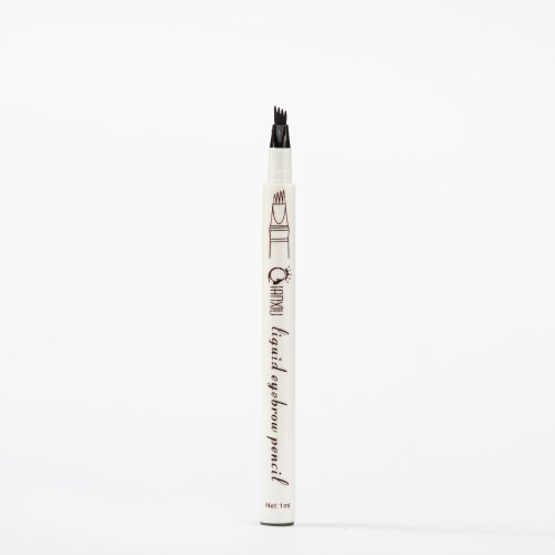 Creion definire sprancene, 24 Hours Long Lasting, lichid, Negru, 1ml