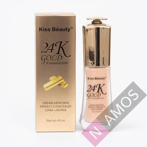 Fond de ten 24K Gold, Dream Satin, cu efect de acoperire de durata, 01 Light