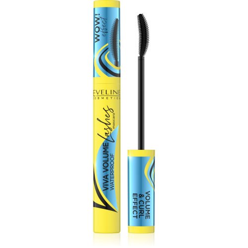 Eveline Cosmetics Viva Volume Waterproof Mascara, Rimel Waterproof, 10ml