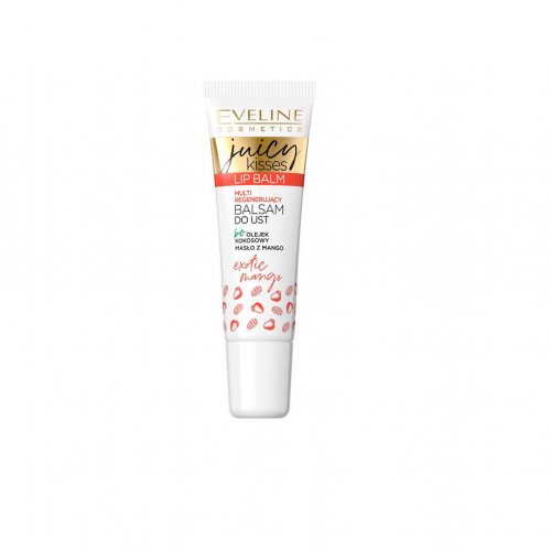 Eveline Cosmetics Juicy Kisses Mango balsam de buze hranitor, 12 ml