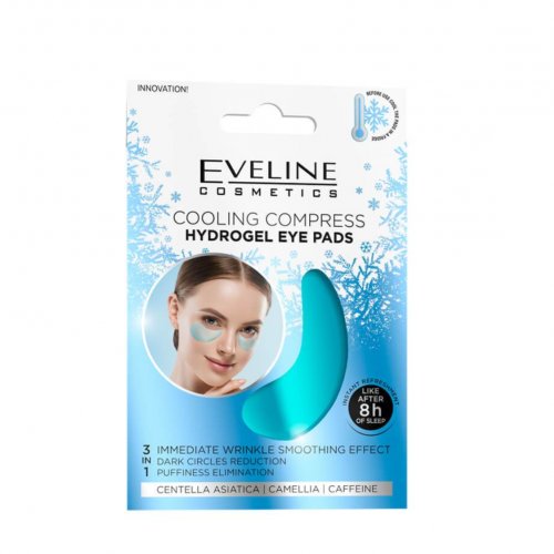 Patch-uri sub ochi Eveline Cosmetics Cooling Compress Hydrogel Eye Pads