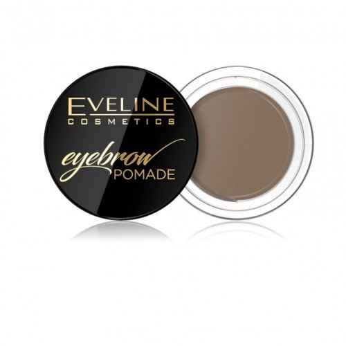 Eveline Cosmetics Eyebrow Pomade Waterproof Pomadă pentru sprâncene, cremoasa, Blonde