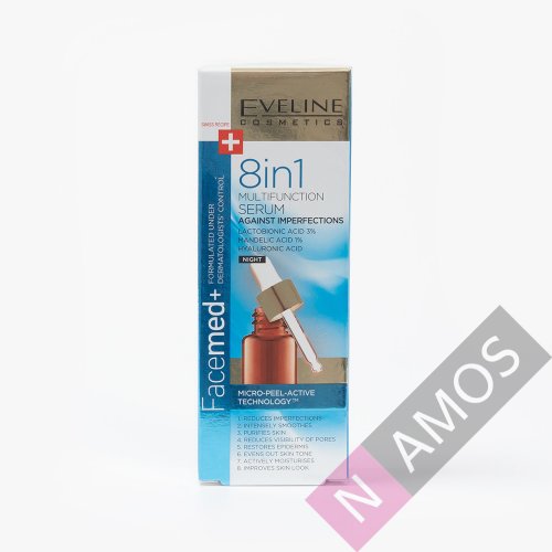 Eveline Cosmetics, Ser pentru imperfectiuni, de noapte, Micropeeling, 18 ml