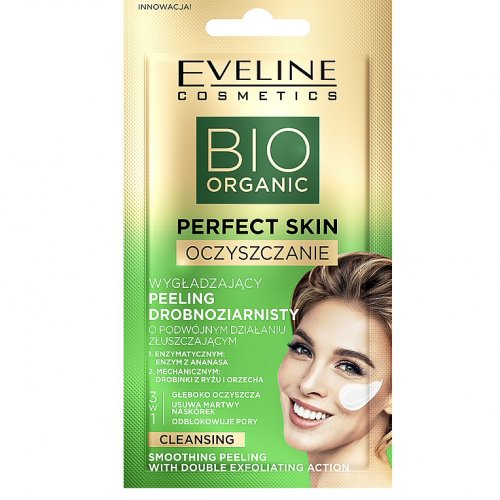 Peeling enzimatic BIO cu efect de calmant si exfoliant, Eveline Cosmetics BIO