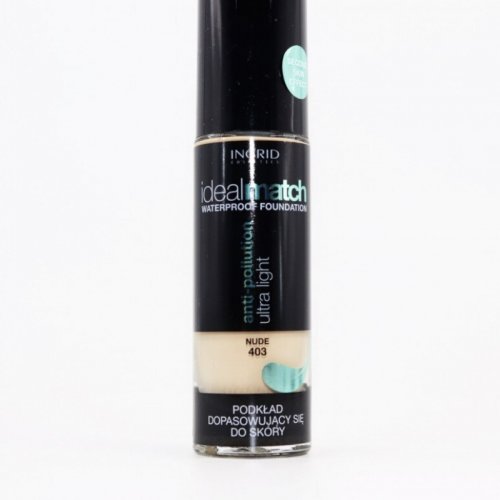 Fond de ten cu putere te adaptare a culorii, IDEAL Match, Ingrid Cosmetics, 30ml, 403 Nude