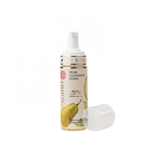 Spuma de curatare a fetei, Vegana, cu extract de para,  Ingrid Cosmetics, 150ml