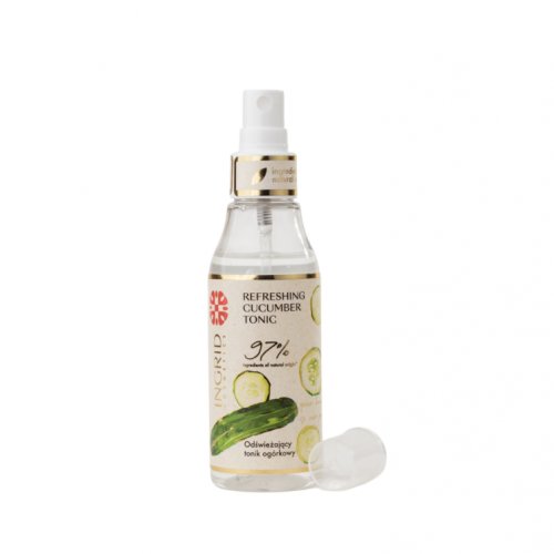 Toner pentru fata, cu extract de castravete, Vegan, 75ml, Ingrid Cosmetics