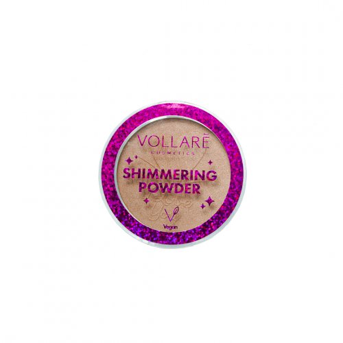 Pudra cu particule stralucitoare, Vollare Cosmetics, 8gr