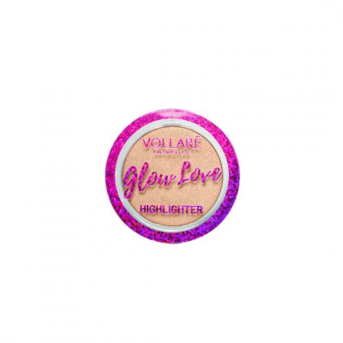 Iluminator de fata, Glow Love Highlighter, Vollare Cosmetics, 6gr