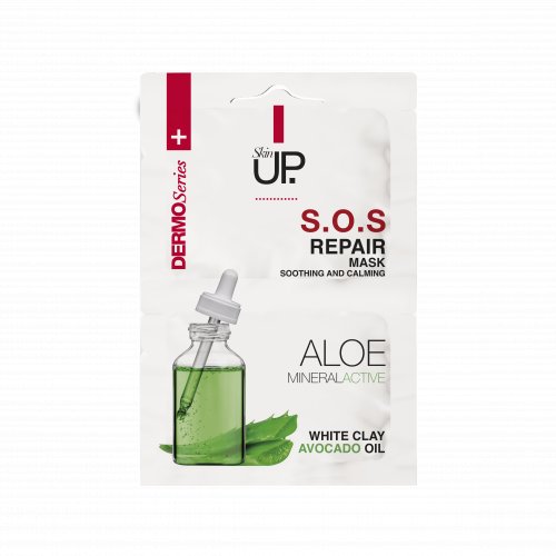 Masca de fata, 2 x 5ml, SkinUP, SOS Repair Mask, pentru repararea si calmarea tenului sensibil