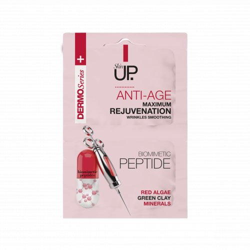 Masca de fata, 2 x 5ml, SkinUP, Anti-Age, Regeneratoare