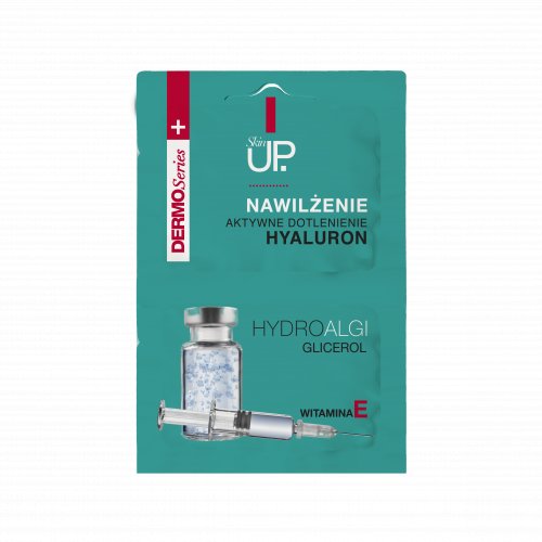 Masca de fata, 2 x 5ml, SkinUP, HydroAlgae Glicerol, Hidratanta