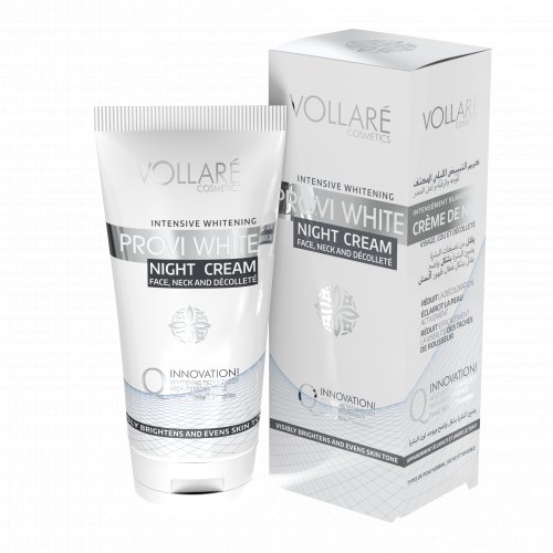 Crema de noapte cu efect de albire, ProviWhite, 50ml, Vollare Cosmetics