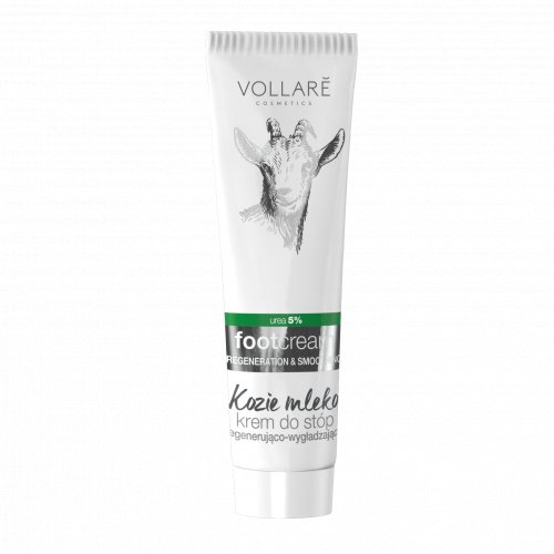 Crema de picioare regeneratoare, Goat's Milk, Vollare Cosmetics, 100ml