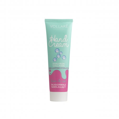 Crema de maini  hidratanta cu acid hialuronic si colagen, Vollare Cosmetics, 100ml