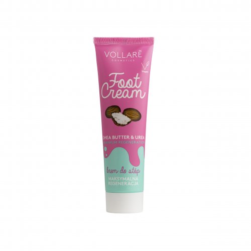 Crema de picioare regeneranta, cu Unt de Shea si Uree, Vollare Cosmetics, 100ml