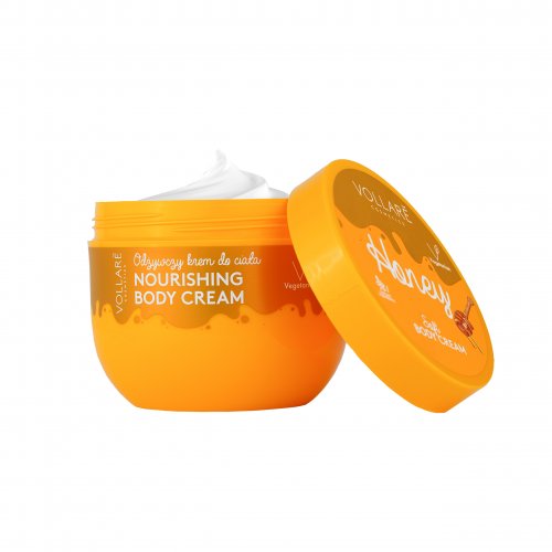 Crema de corp hranitoare, cu miere, Vollare Cosmetics, 250ml