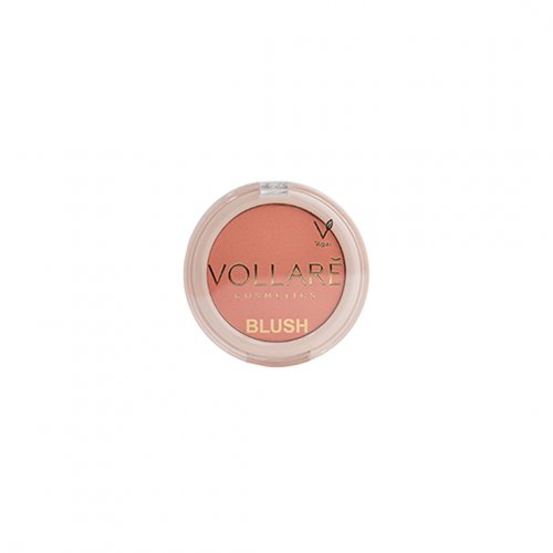 Blush pentru fata, Vollare Cosmetics, 01 Shiny Rose, 5gr