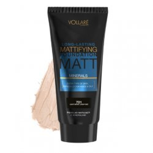 Fond de ten mat, Mat & Smooth, 704 Warm Gold, 30ml