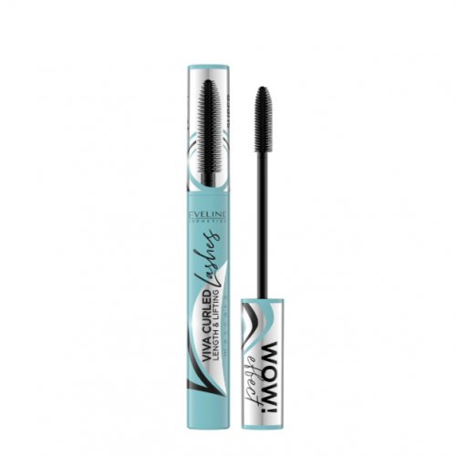 Eveline Cosmetics Viva Lashes Curled mascara pentru gene lungi și dese, 10ml