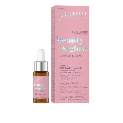 Ser iluminator, Beauty and Glow, Give me More, Eveline Cosmetics 18ml