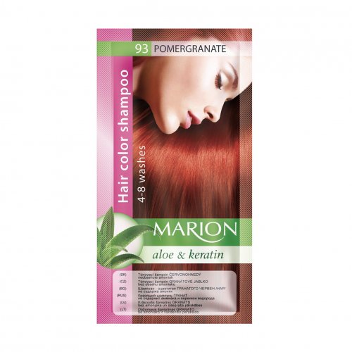 Nuantator par cu Aloe Vera si Keratina, Marion, 93 Pomergranate, 40ml