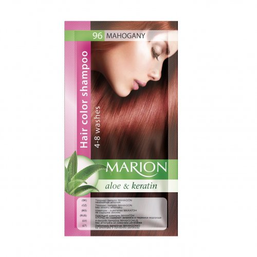 Nuantator par cu Aloe Vera si Keratina, Marion, 96 Mahogany, 40ml