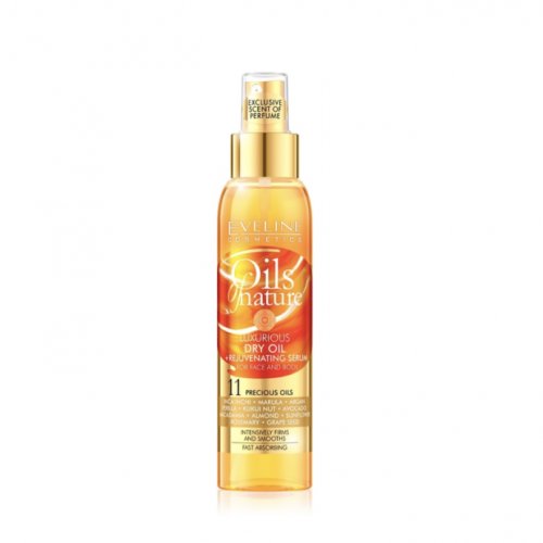 Ulei uscat pentru corp, Oils of Nature, Eveline Cosmetics, 125ml
