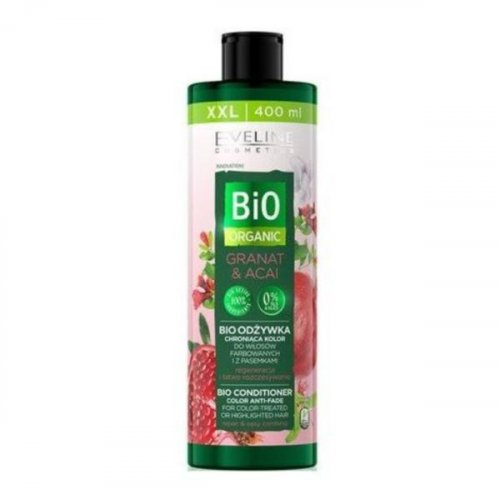 Balsam pentru protectia culorii, Bio Organic, cu Rodii si Acai, Eveline Cosmetics, 400ml