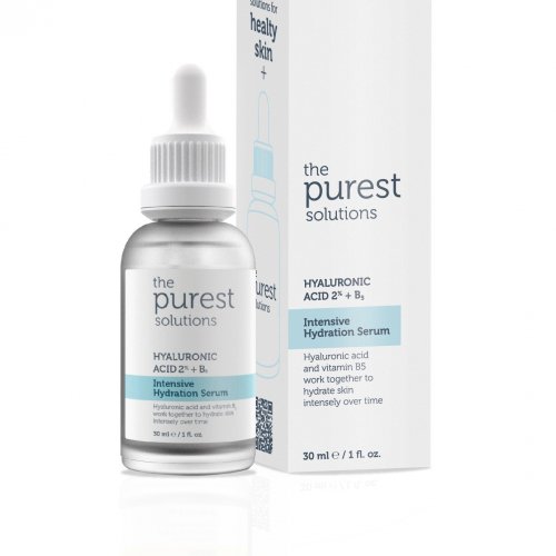 Ser de hidratare intensiva, cu Acid Hialruronic 2% si B5, The Purest Solution, 30ml