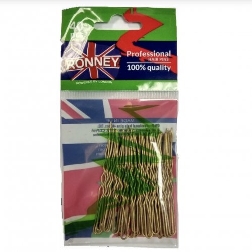 Agrafe de par profesionale, 0602, agrafe aurii, Ronney, 24 bucati