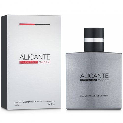 Apa de toaleta pentru barbati, Alicante Extreme Speed, Vittorio Bellucci, 100ml