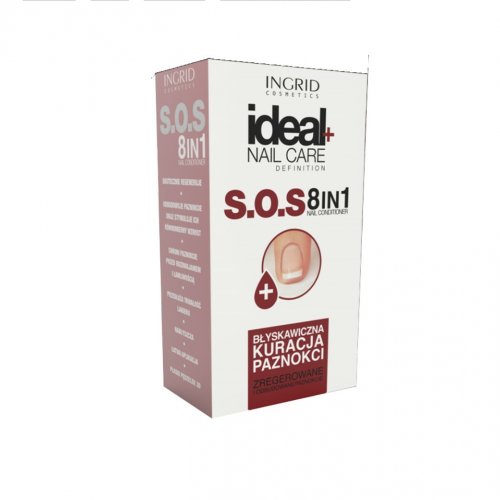 Balsam de protectie a unghiei, SOS Conditioner, Ingrid Cosmetics, 7ml