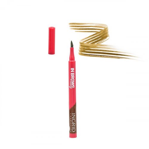 Creion de sprancene lichid, In Brows Ready, 01 Light, Ingrid Cosmetics, 8ml