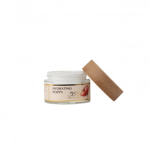 Crema de fata hidratanta, Vegana, cu seminte de mac, Ingrid Cosmetics, 50ml