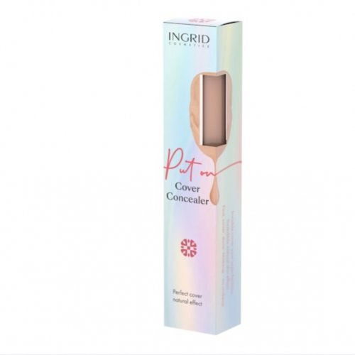 Anticearcan vegan, cu putere mare de acoperire, 01 Light, Ingrid Cosmetics, 7ml