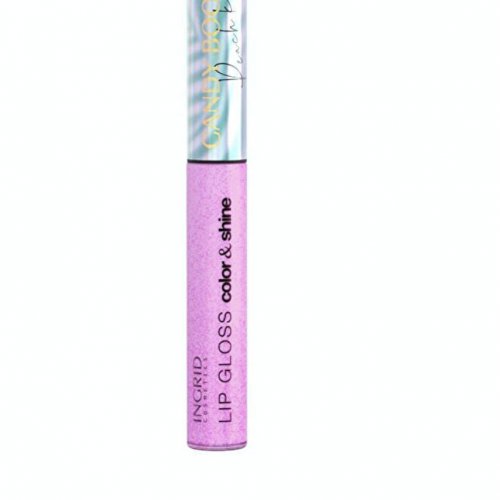 Luciu gloss de buze, Peach Kiss 03, Ingrid Cosmetics, 8ml