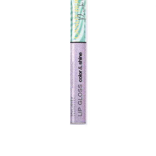 Luciu gloss de buze, Peach Kiss 02, Ingrid Cosmetics, 8ml