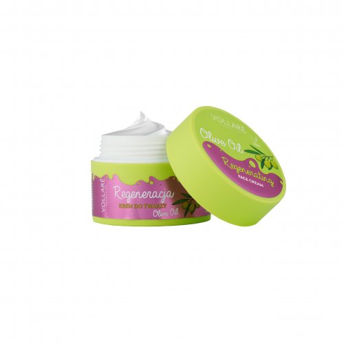 Crema de fata Vegana, regeneratoare cu ulei de masline, Vollare Cosmetics, 50ml